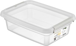 DONAU Home boîte de rangement, 8,5 litres, transparent