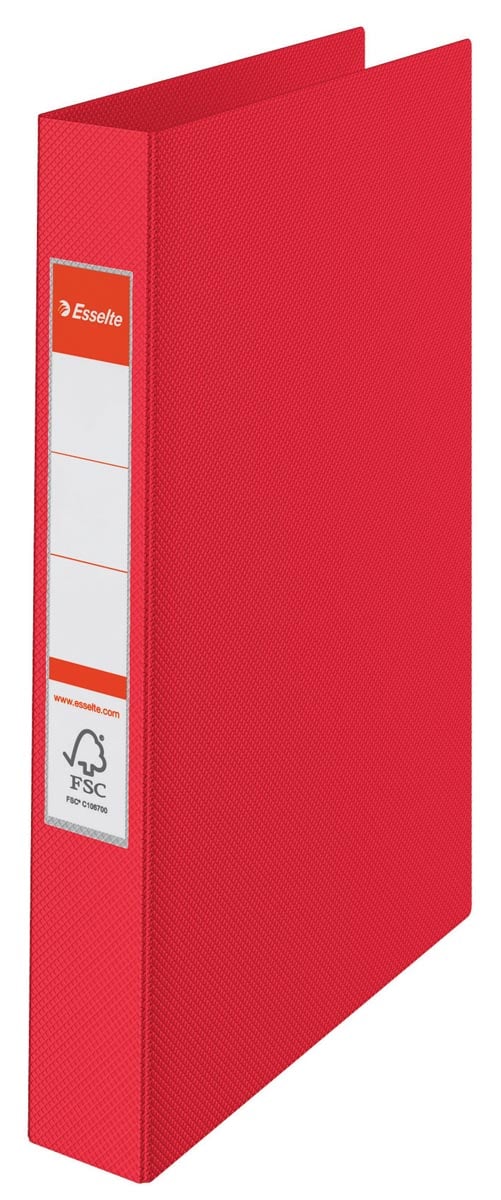 Esselte ringmap Vivida rood, 2 ringen afbeelding