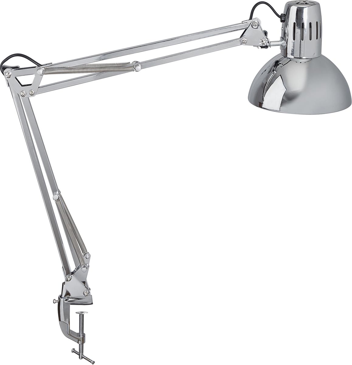 MAUL bureaulamp Study excl.lamp met tafelklem, chrome MAUL bureaulamp Study excl.lamp met tafelklem, chrome