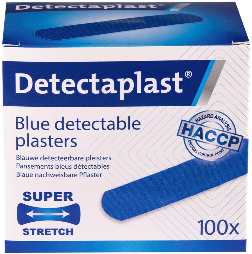 Detectaplast Elastic textielpleister, ft 19 x 72 mm, pak van 100 stuks afbeelding