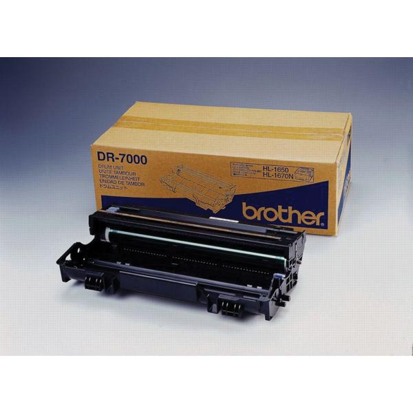Brother drum, 20.000 pagina's, OEM DR-7000, zwart