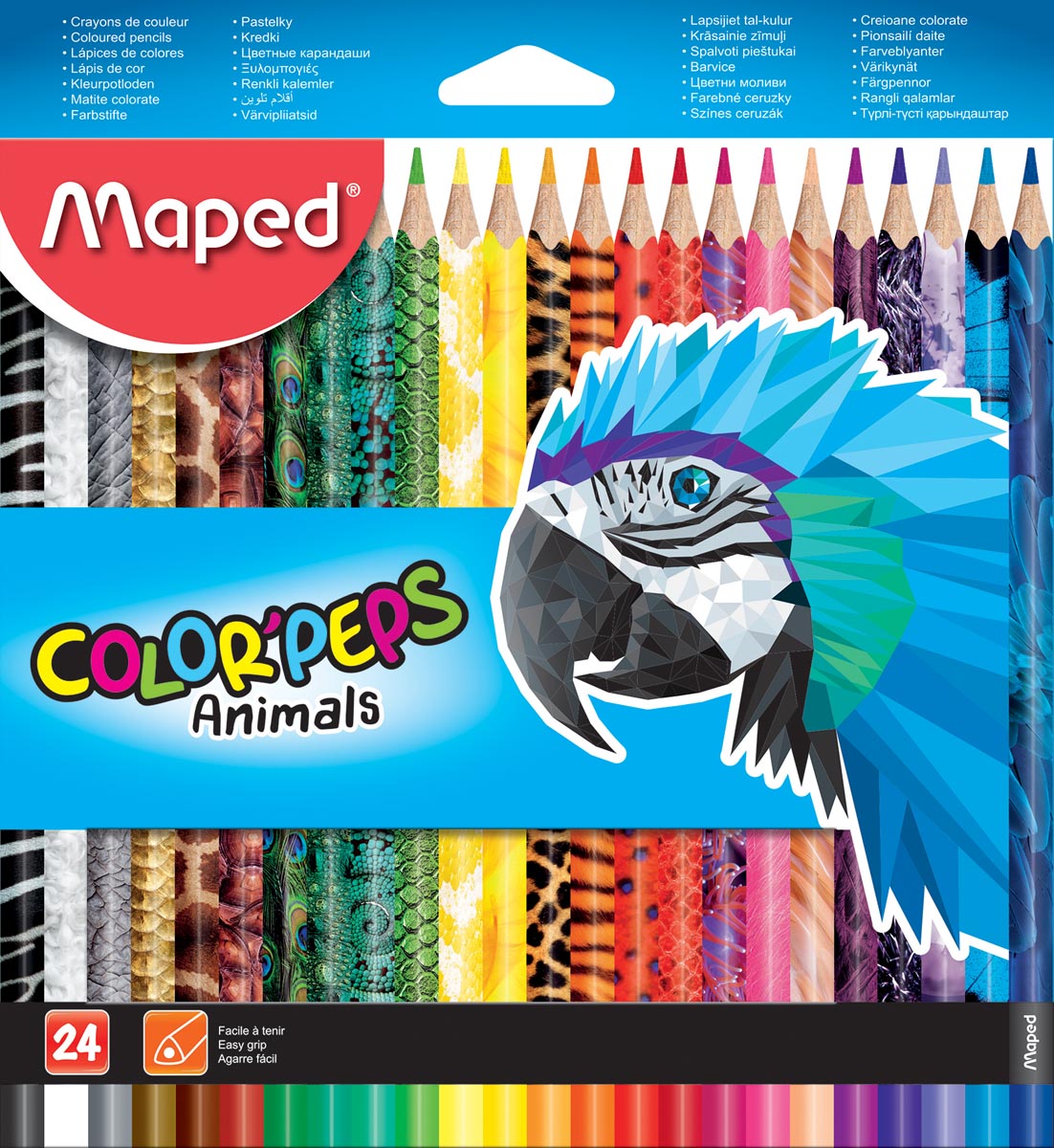 Maped Kleurpotloden Colorpeps Animals Kartonnen Etui Met 24 Stuks In Geassorteerde Kleuren huismerk kopen in de aanbieding Maped Kleurpotloden Colorpeps Animals Kartonnen Etui Met 24 Stuks In Geassorteerde Kleuren huismerk kopen in de aanbieding
