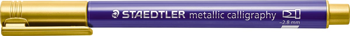 Staedtler kalligrafiepen Metallic 8325, goud Staedtler kalligrafiepen Metallic 8325, goud