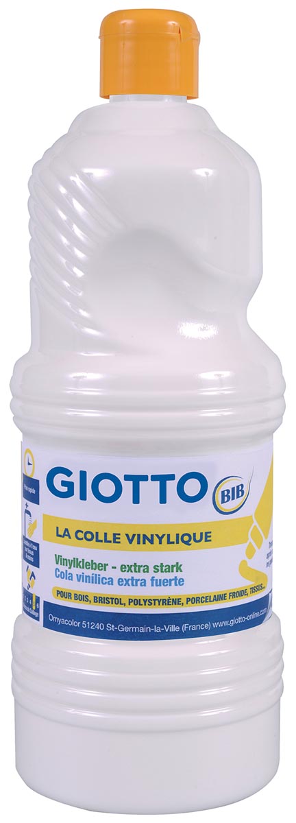 Giotto BIB witte vinyllijm, flacon van 1 kg