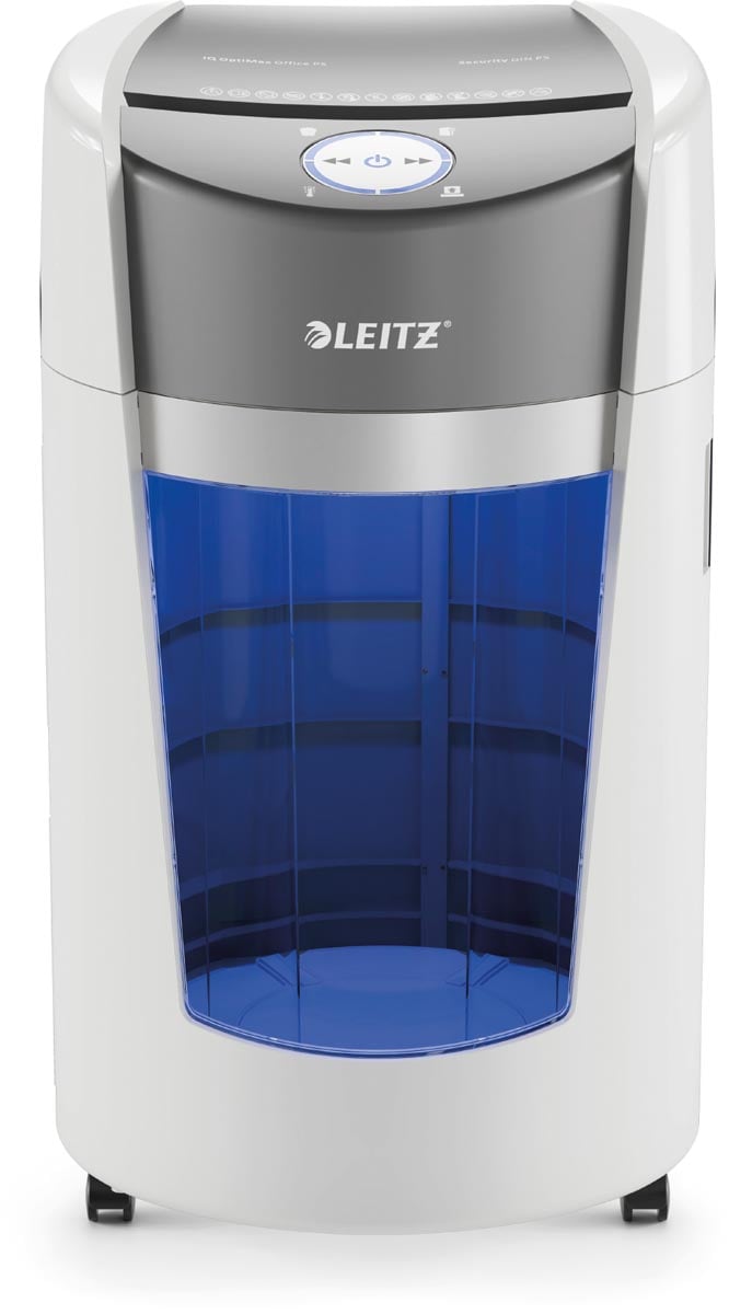 Leitz IQ OptiMax Office papiervernietiger P5 afbeelding