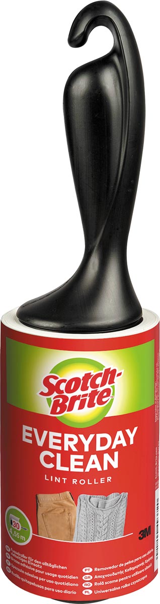 Scotch Brite pluizenkleefroller, 30 vellen afbeelding