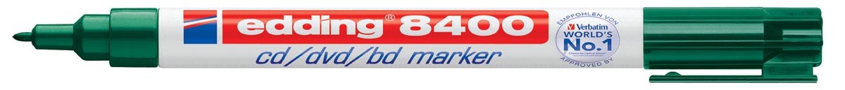Edding permanent marker voor CD/DVD/BD e-8400 groen