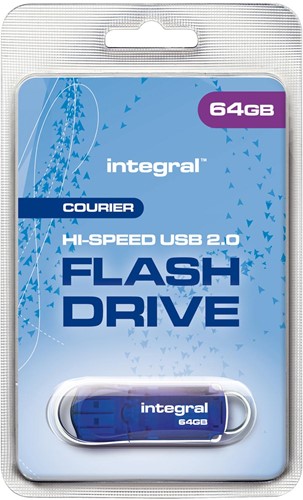 Integral Courier USB 2.0 stick, 64 GB