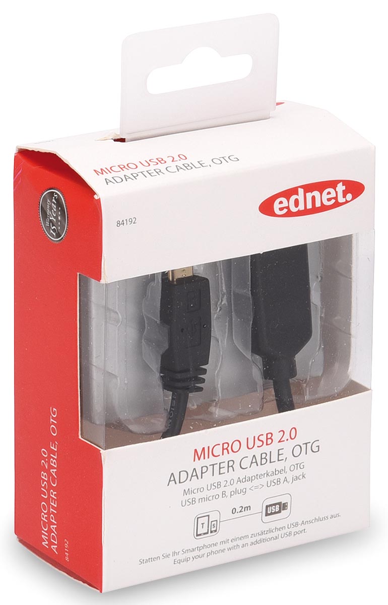 Ednet Usb 20 Kabel Otg Type Micro B A 02 Meter huismerk kopen in de aanbieding Ednet Usb 20 Kabel Otg Type Micro B A 02 Meter huismerk kopen in de aanbieding