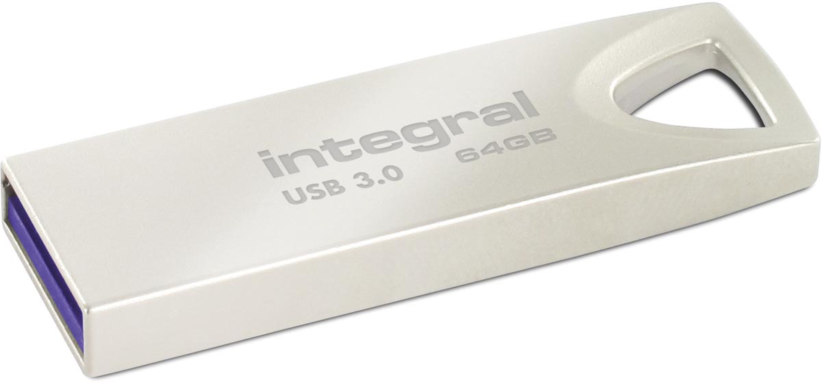 Integral ARC USB stick 3.0, 64 GB, zilver