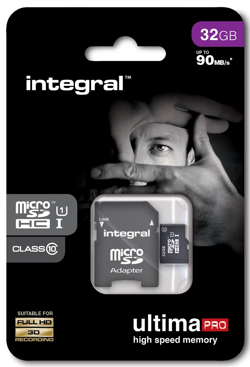 Integral Ultimapro X Microsdhc Geheugenkaart Klasse 10 32 Gb huismerk kopen in de aanbieding