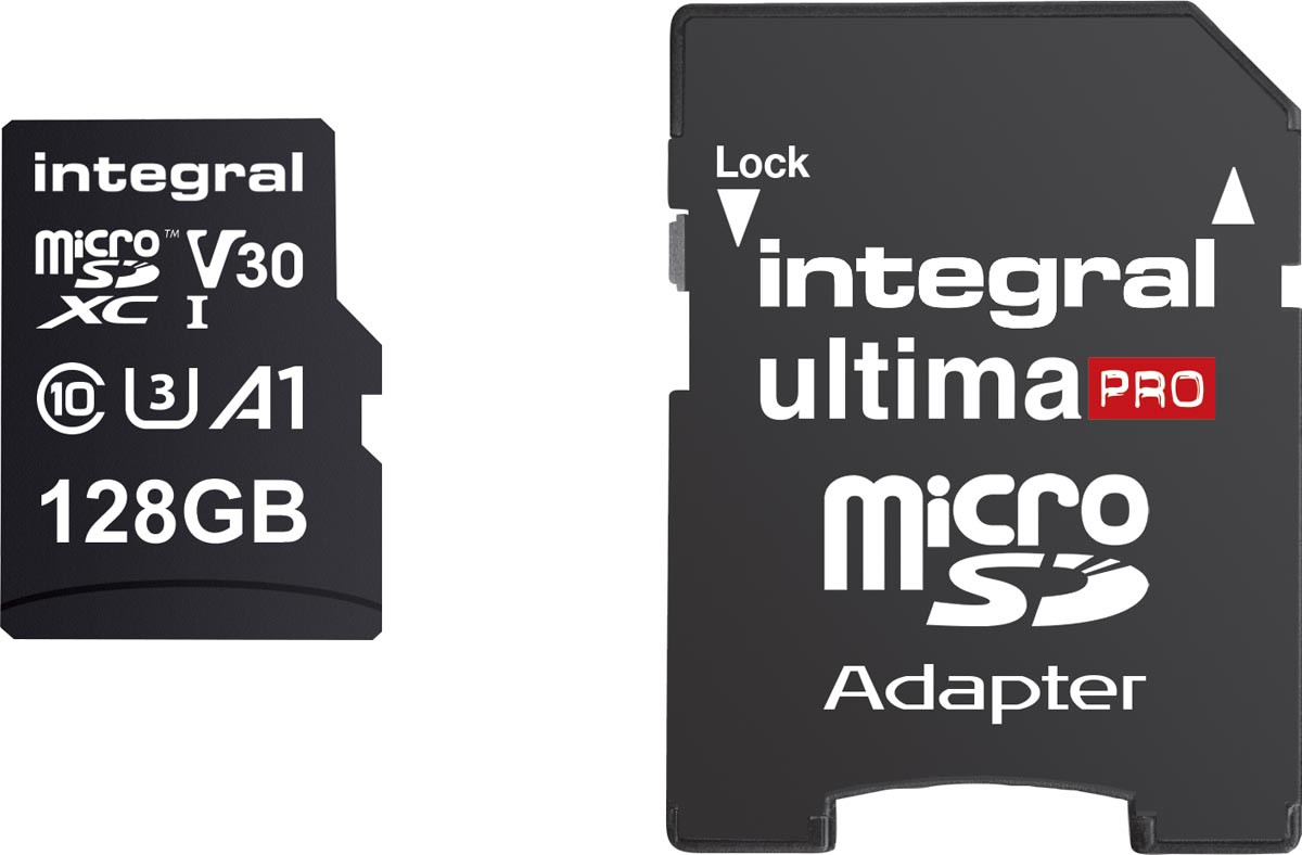 Integral microSDXC geheugenkaart, 128 GB