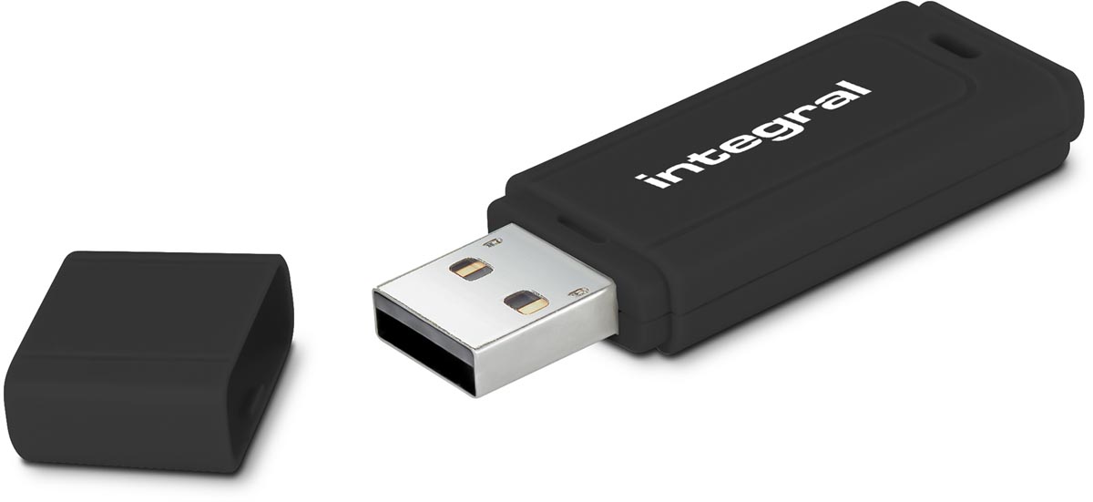 Integral Black USB stick 3.0, 64 GB, zwart