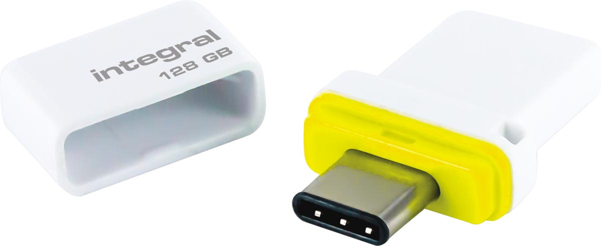 Integral Fusion Dual USB-C & USB 3.0 stick, 128 GB Integral Fusion Dual USB-C & USB 3.0 stick, 128 GB