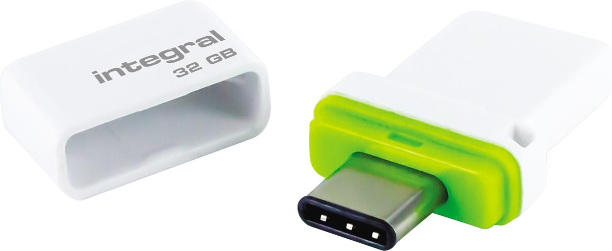 Integral Fusion Dual USB-C & USB 3.0 stick, 32 GB Integral Fusion Dual USB-C & USB 3.0 stick, 32 GB