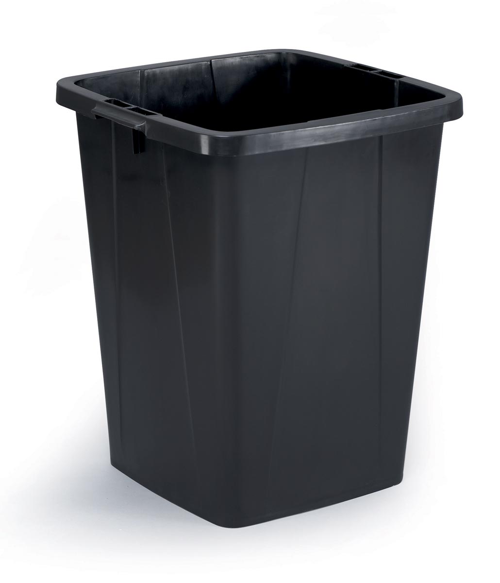 Durable afvalbak Durabin 90 liter, zwart