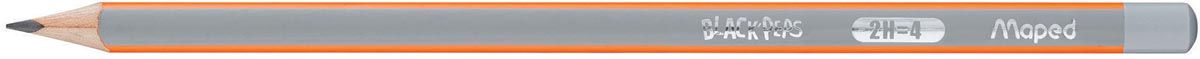 Maped potlood Black'Peps 2H, zonder gum