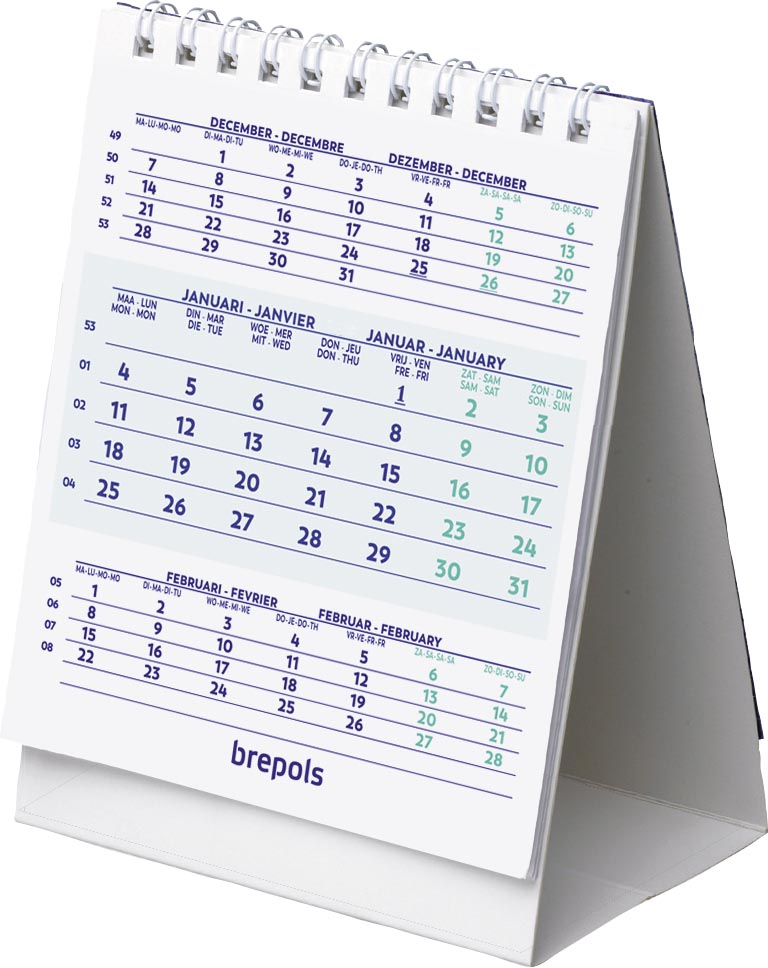 Brepols bureaukalender, 2022 Brepols bureaukalender, 2022