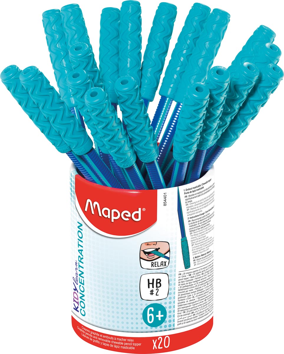 Maped Kidy Learn potlood Concentration, doos van 20 stuks