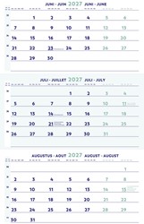 Brepols calendrier trimestriel, 2027