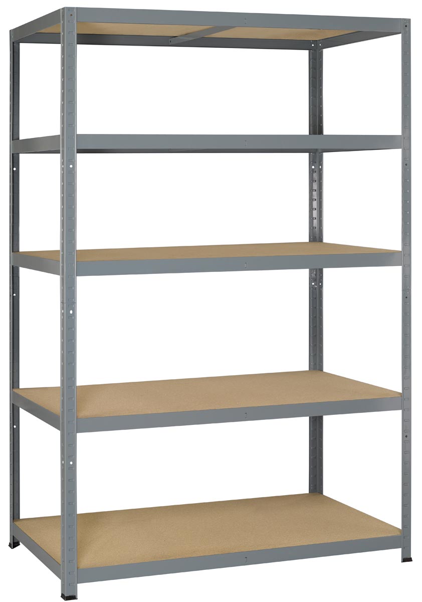 Avasco rek Strong 265, ft 200 x 120 x 50 cm, 5 legborden, gegalvaniseerd afbeelding