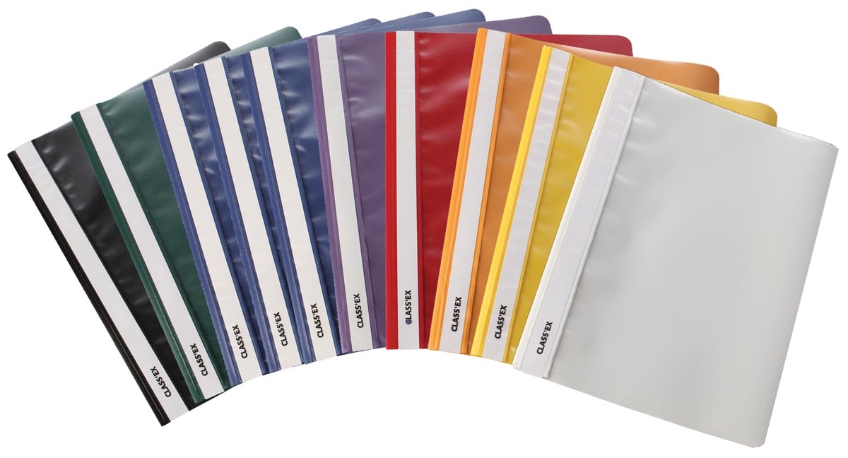 Classex Snelhechtmap Geassorteerde Kleuren Pak Van 10 Stuks huismerk kopen in de aanbieding Classex Snelhechtmap Geassorteerde Kleuren Pak Van 10 Stuks huismerk kopen in de aanbieding