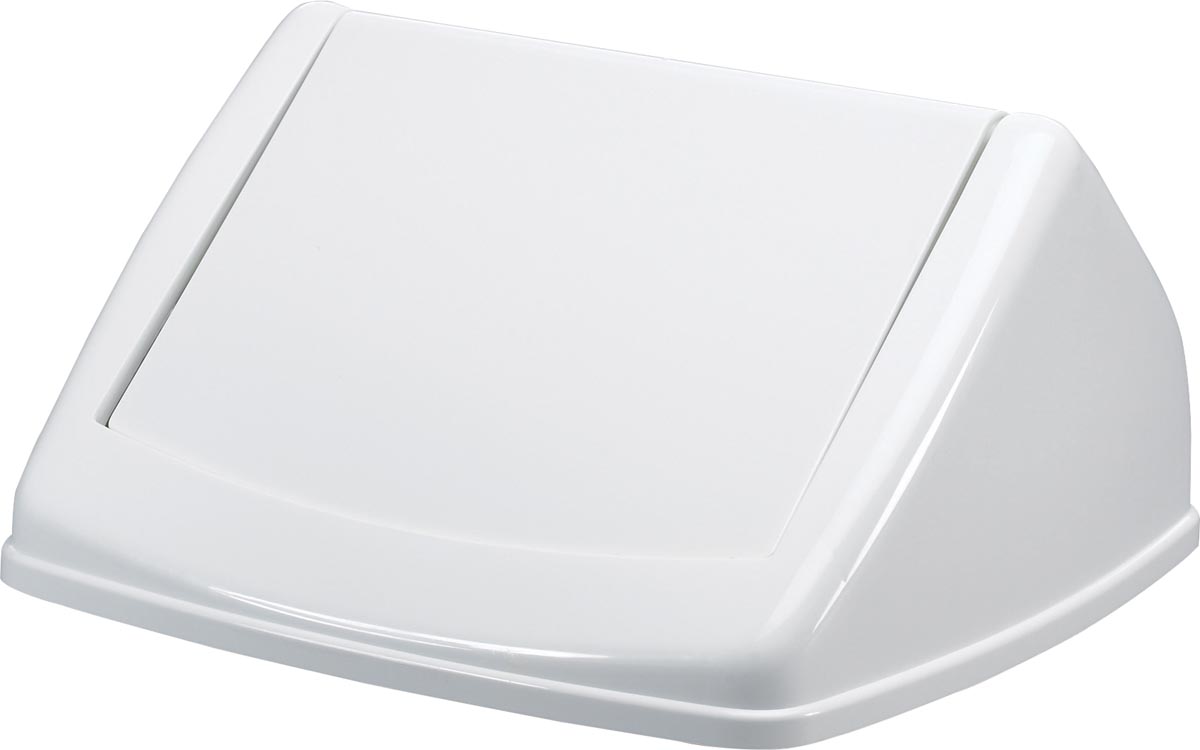 Durable deksel Durabin Fliplid 40 liter, wit