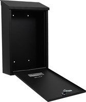 Brievenbus Basic PB100, zwart-2