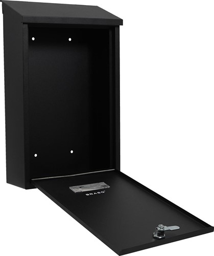 Brievenbus Basic PB100, zwart-2