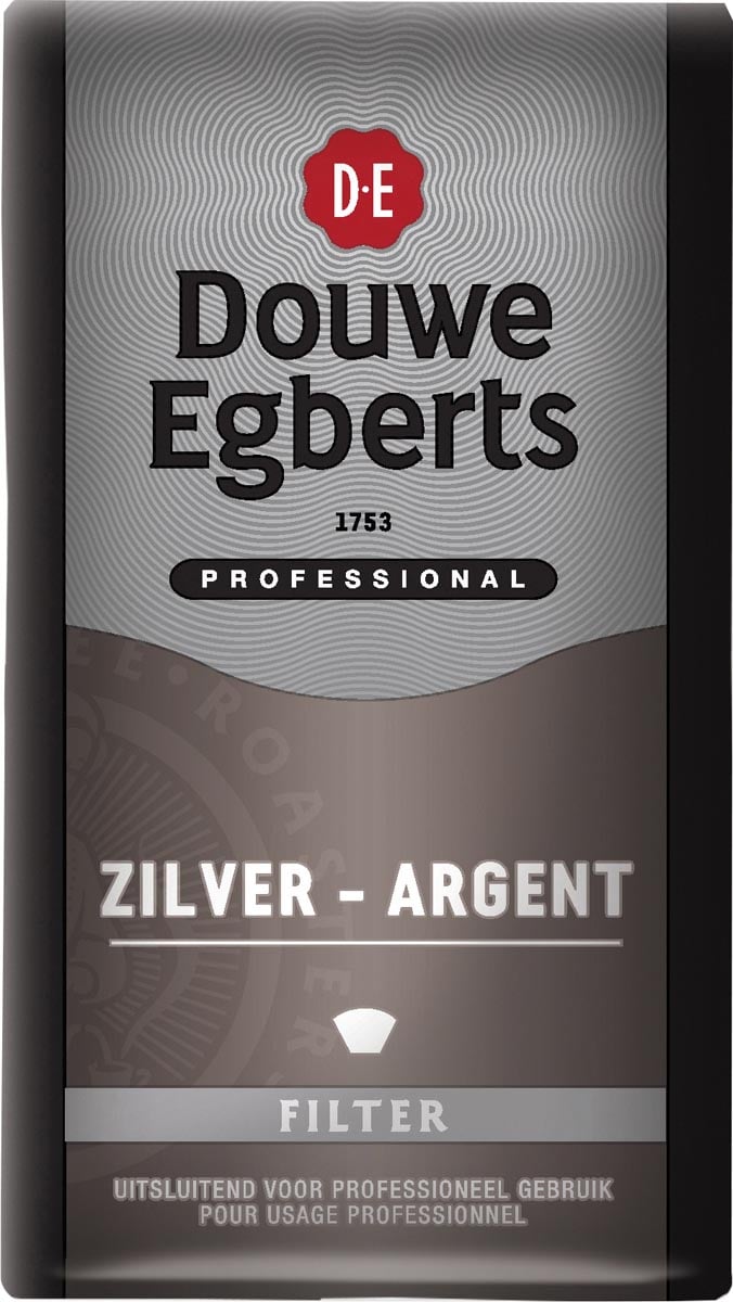 Douwe Egberts koffie, Silver/mokka, pak van 250 g afbeelding