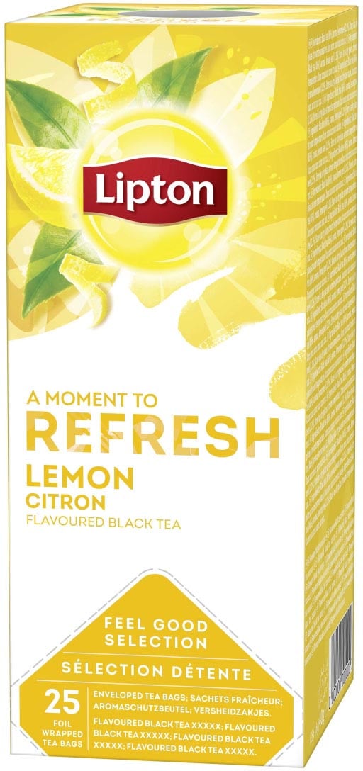 Lipton thee Feel Good Selection, citroen, pak van 25 zakjes