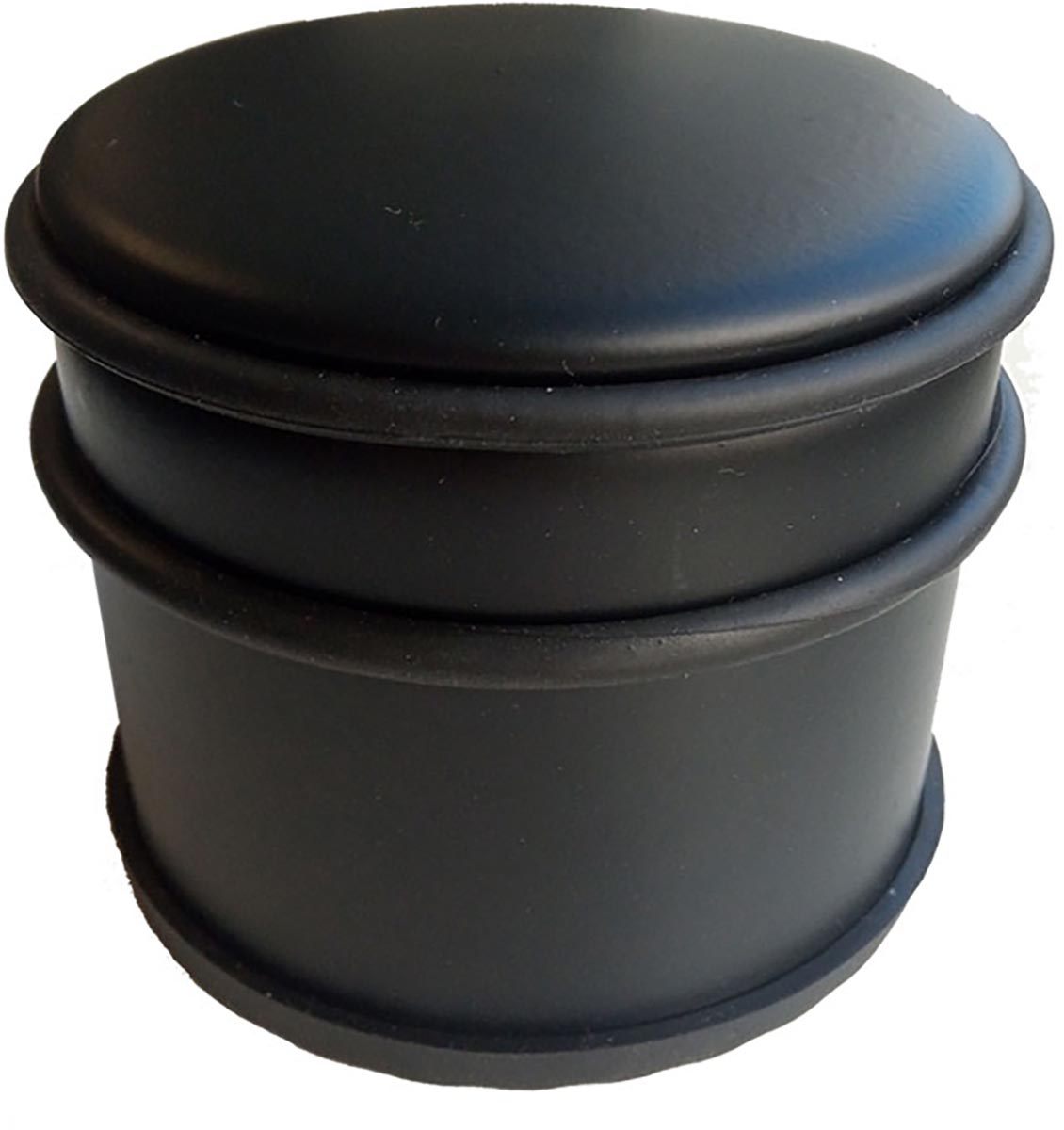 Deurstop, zwart, ft 9 x 7,5 cm, 1 kg afbeelding