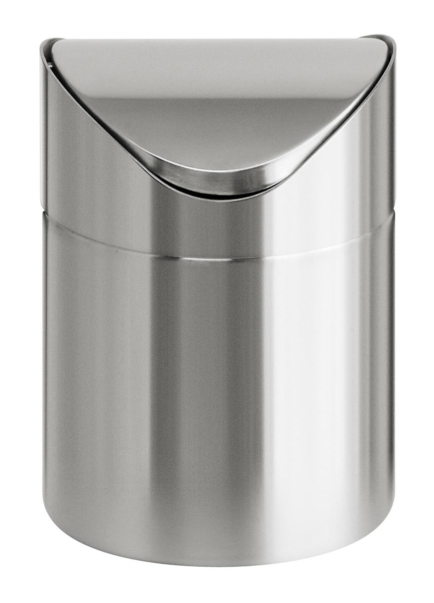 Tafelvuilbak met swing-deksel 1,5 l, RVS Tafelvuilbak met swing-deksel 1,5 l, RVS