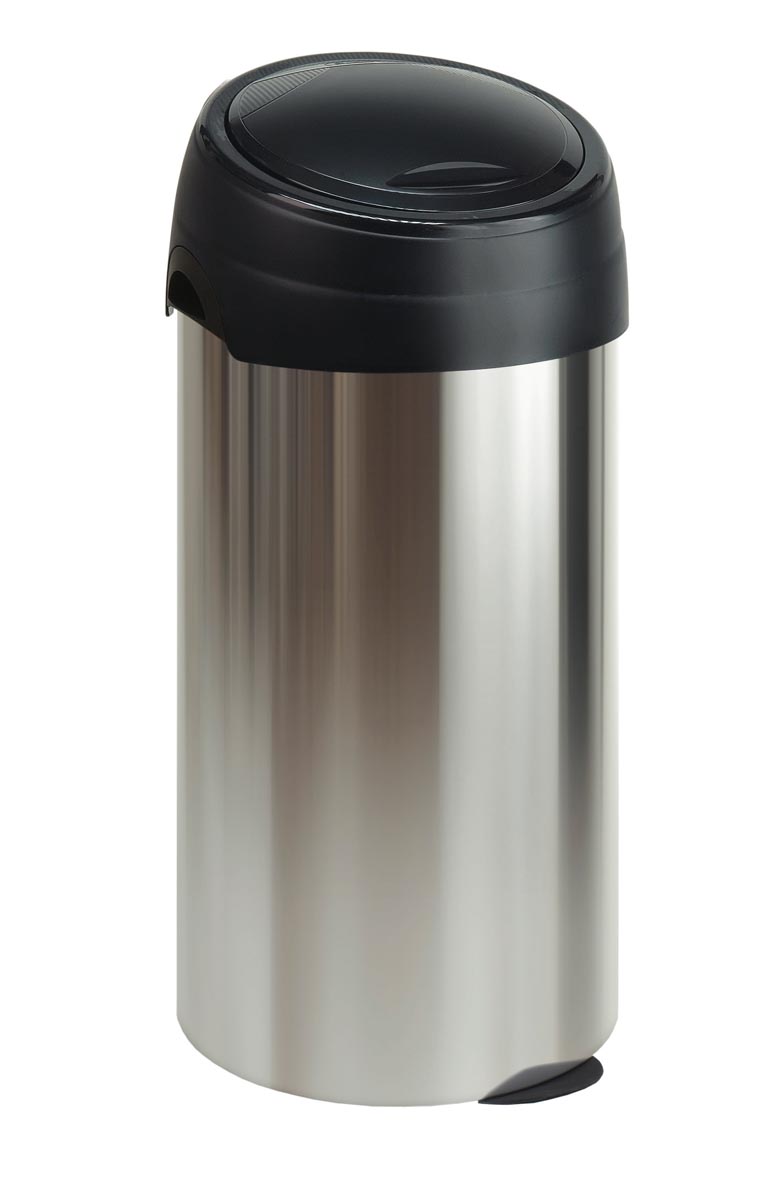Meliconi vuilbak met touchdeksel, 60 l, zwart Meliconi vuilbak met touchdeksel, 60 l, zwart