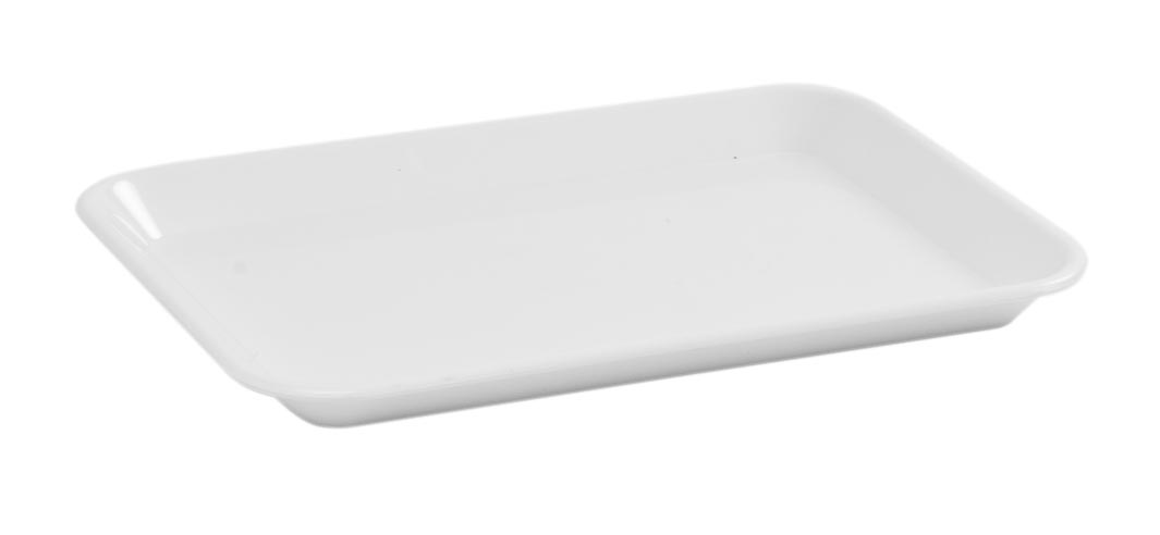 Vitrineschaal 20 cm, wit