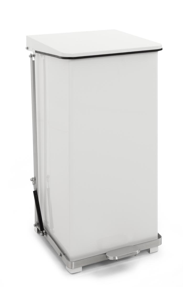 V-part industriële pedaalemmer 90 l, wit V-part industriële pedaalemmer 90 l, wit