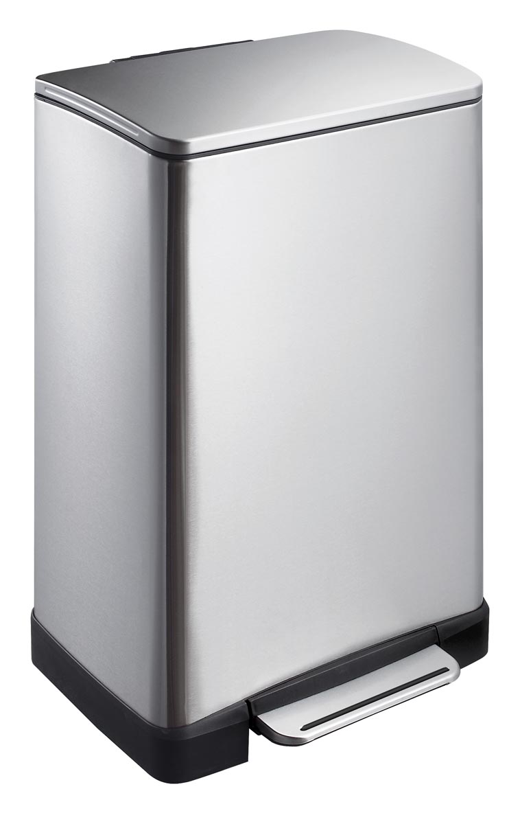 Eko pedaalemmer e-cube 40 l, mat RVS Eko pedaalemmer e-cube 40 l, mat RVS