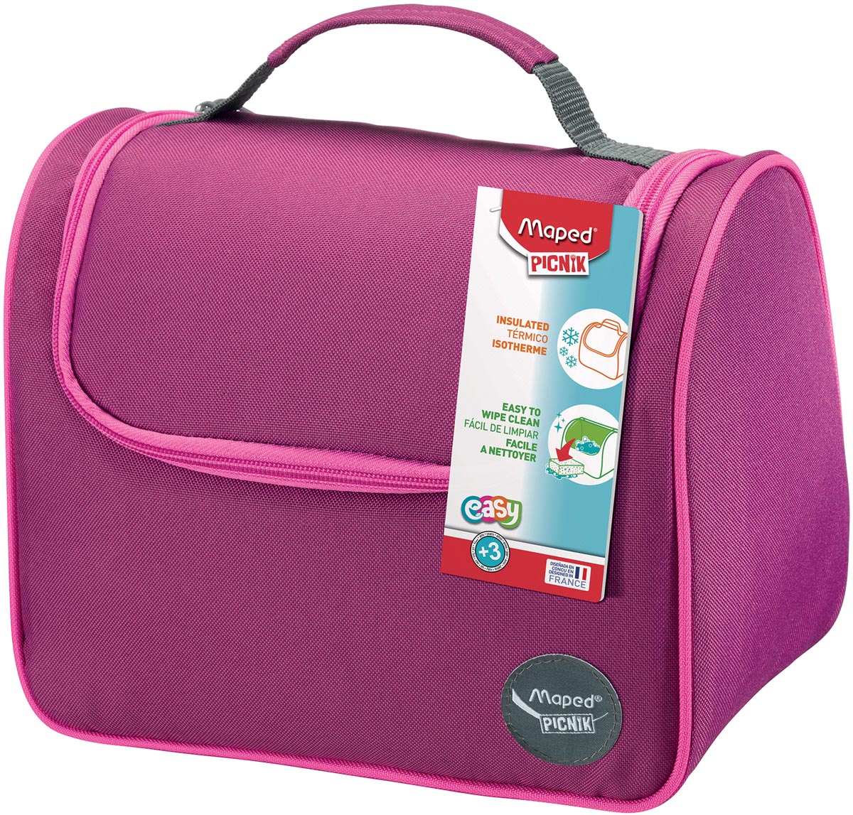 Maped lunch zakje 6,3 l, roze