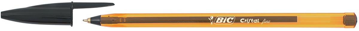 Bic balpen Cristal Fine zwart afbeelding