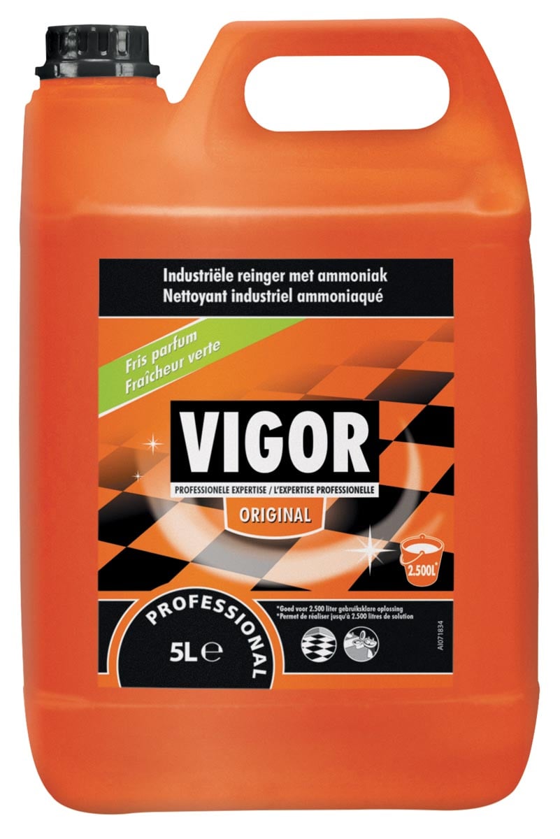 Vigor allesreiniger Original, flacon van 5 liter Vigor allesreiniger Original, flacon van 5 liter