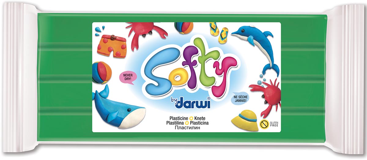 Darwi boetseerpasta Softy groen afbeelding