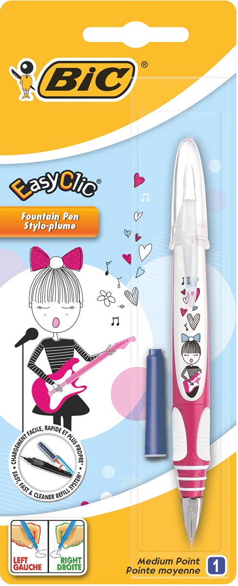 Bic vulpen Easy Clic Manga, blister met 1 stuk
