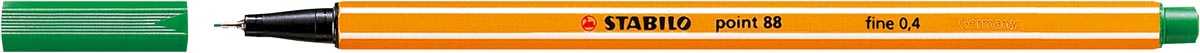STABILO point 88 fineliner, donkergroen afbeelding