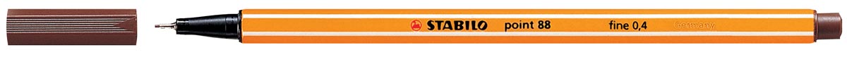 STABILO point 88 fineliner, bruin