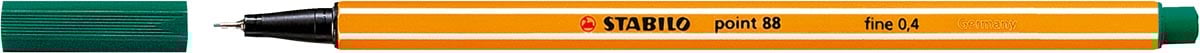 STABILO point 88 fineliner, dennengroen afbeelding