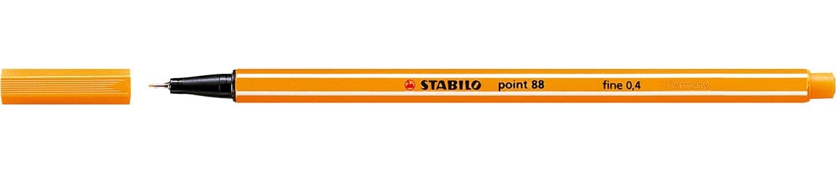 STABILO point 88 fineliner, oranje
