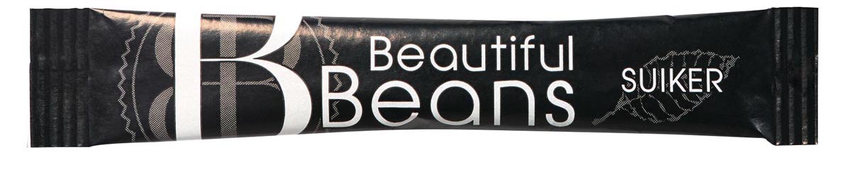 Beautiful Beans Suikersticks, 4g, 1000 stuks