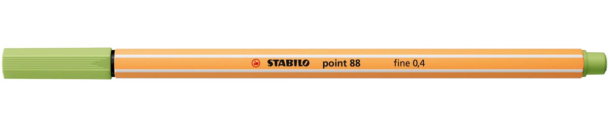 STABILO point 88 fineliner, pistachio (pistachegroen)