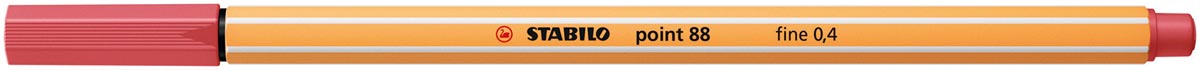 STABILO point 88 fineliner, rust red (roestrood) STABILO point 88 fineliner, rust red (roestrood)