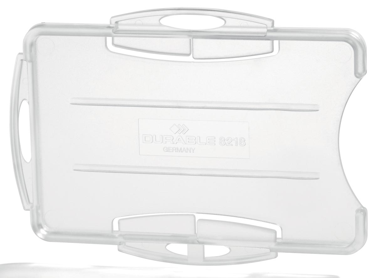 Durable Houder voor veiligheidspas voor 2 kaarten Durable Houder voor veiligheidspas voor 2 kaarten